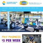 [Qld] 12 Week Gym Membership for $60 at Caloundra Aquatic Lifestyle Centre