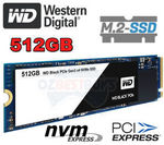 Western Digital Black 512GB NVMe PCI-EXPRESS M.2 2280 SSD $186.20 Delivered @ ozbestbuys eBay