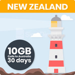 20% off - New Zealand Travel SIM Card with 10GB Data + Calls/Text to Oz - AU $39.20 + FREE Shipping @ SimsDirect Sydney
