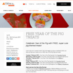 [VIC] Free Year of The Pig Cupcakes, Cookies and Doughnuts @ Melbourne Central [Instagram or WeChat Required]