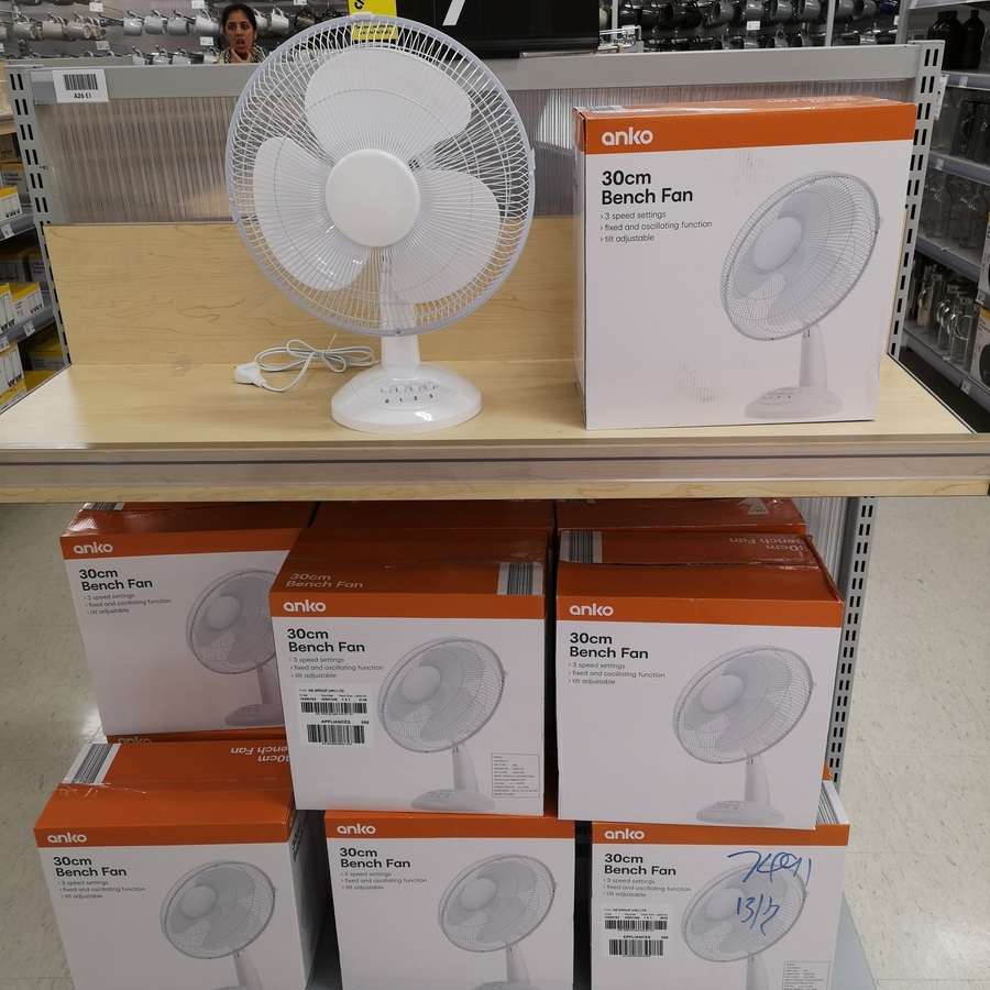 small desk fan kmart