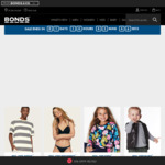 Bonds: 40% off Sitewide (Free Shipping for Members or Min $49 Spend & Free Returns) + 10% Cashback via ShopBack