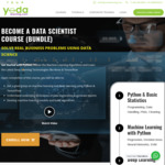 Becoming a Data Scientist Online Course For US $149 / AUD $213 @ Yoda Learning