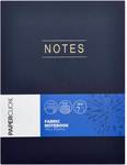Paperclick Fabric Notebook 19x25cm $0.20 (Was $12) @ Woolworths