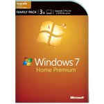 Windows 7 Home Premium Upgrade Family Pack (3 Licences) + $50 Fuel + $25 DSE Gift Card for $147 