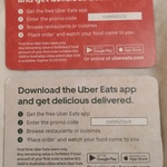 $15 off First Order @ Uber Eats