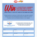 Win a European Summer Holiday for 4 Worth $45,000 (Requires Purchase from IGA or Foodland)
