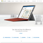 15% off Microsoft Surface Laptop 3, Pro 7 and Book 2 (Free Shipping) @ Microsoft