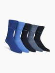 5 Pack Solid Socks Gift Box $9.41 (RRP $59.95) (Colours: Navy/Denim Heather/Marine Blue/Mazarine Blue) @ Calvin Klein + Shipping