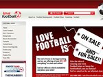 Soccer products 60% off RRP!!! love football co.