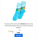 Free Socks Delivered for Google Local Guides @ Google