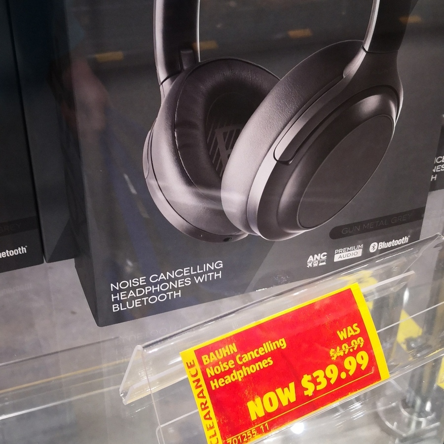 Bauhn noise cancelling headphones hot sale