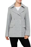 Womens Grey Wool Pea Coat $69.30 (Was $249.95) Shipped @ David Jones