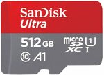 SanDisk Ultra microSDXC Card, 512GB $102.26 + $7.16 Delivery (Free with Prime) @ Amazon US via AU