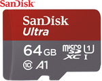 SanDisk Ultra 64GB microSDXC UHS-1 Card $16.55 Delivered @ AZ eShop via Catch