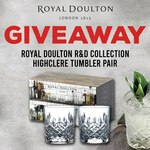 Win a Royal Doulton R&D Collection Highclere Tumbler Pair worth $89 from Mega Boutique