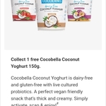 Collect 1 Free Cocobella Coconut Yoghurt 150g @ Coles (flybuys Members)