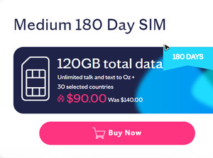 Lebara Medium 180 Day Sim 