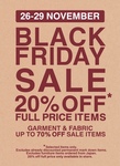 20% off Full Priced Items (Excludes Discounted Mark down Items & Furniture from Japan) @ Muji (in Store Only)