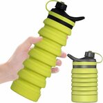 Collapsible Silicone Water Bottle 800ml $10 + Delivery ($0 with Prime/ $39 Spend) @ SY Direct via Amazon AU