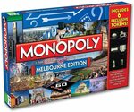 [Back Order] Monopoly Board Game - Melbourne Edition $24.27 (Was $49.99) + Delivery ($0 with Prime/ $39 Spend) @ Amazon AU