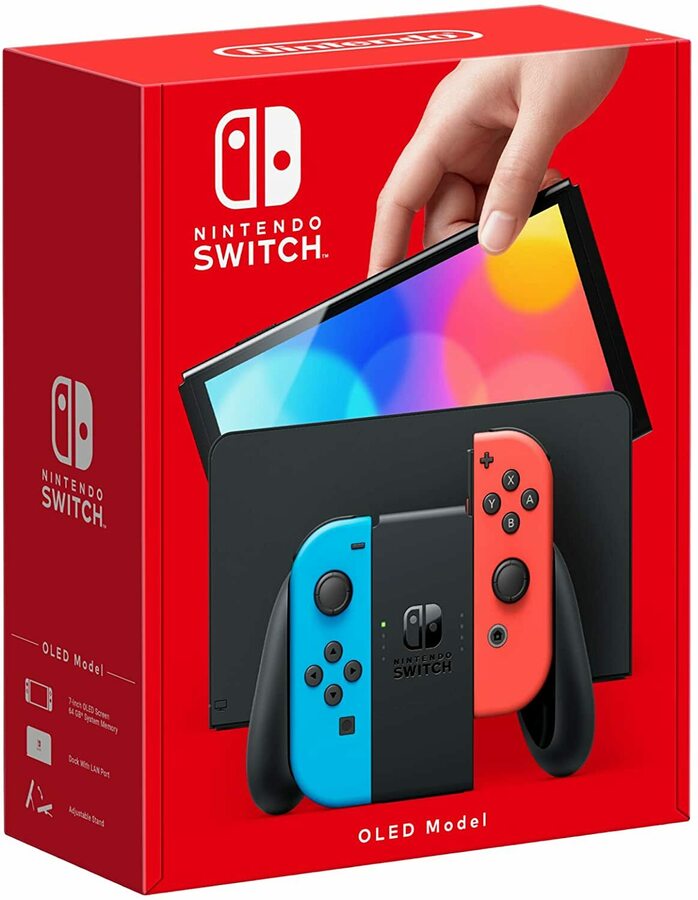 [Pre Order] Nintendo Switch OLED Model (Neon) $524.24 Delivered