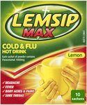 Lemsip Max Cold and Flu Hot Drink Lemon (10 Pack) $6 ($5.40 S&S - Expired) + Delivery ($0 with Prime/ $39 Spend) @ Amazon AU