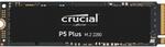 Crucial P5 Plus 6600MB/s PCIe Gen 4 NVMe M.2 (2280) SSD 500GB $149, 1TB $269 Del @ Shopping Express