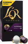 L'OR Espresso Coffee 100 Capsules $29 ($26.10 S&S) + Delivery ($0 with Prime/ $39 Spend) @ Amazon AU
