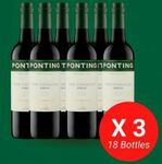 Up to 70% off Ponting Wines The Pinnacle Mclaren Vale Shiraz 18 bottles $160 (RRP $462.00) + Free Shipping @ Buy Aussie Now