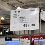[VIC] Xbox Series S Console $489.98 @ Costco, Docklands (Membership Required)
