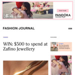 Win a $500 Zafino Jewellery Gift Card from Fashion Journal