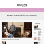 Win a BONZ Mixed Cable Turtleneck Jumper Valued at $360 from Gold Coast Panache