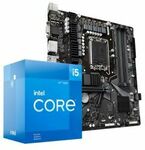 Intel Core i5-12400F Processor + Gigabyte B660M DS3H DDR4 Motherboard Bundle $369 Shipped @ BPC Tech