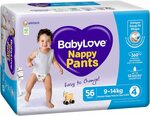 [Prime] BabyLove 112 Piece (2 Pack x 56, Size 4) Jumbo Nappy Pants $40 / $34 (with Subscribe & Save) Delivered @ Amazon au