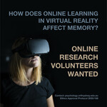 Free Mobile VR Headset for Doing Online 30 Minute University Research Study @ Sydney University