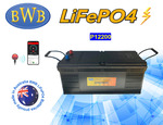 LiFePO4 Marine Battery 24V 100Ah or 12V 200Ah $1290 ($100 off) & Free LED Strip Light & Free Shipping @ Big Wei Battery