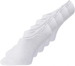 Jack & Jones Basic Sports Liner 10 Packs Socks White/Black $14 + $7.95 Delivery ($0 C&C/ $49 Order) @ MYER