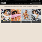 50% off Bedding + Extra 10% for Members (Free Membership Req, Online Only) + $6.95 Delivery ($0 C&C/ Members/ $49 Order) @ Bonds