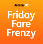 Jetstar Friday Frenzy: One Way Flights from $46 to $149 Domestically @ Jetstar