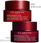 Win a Clarins Super Restorative Day and Night Cream Pack Worth over $300 from Female