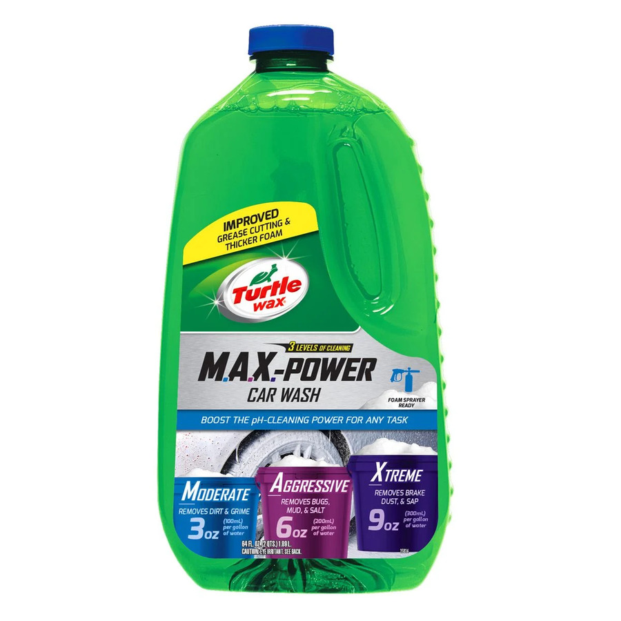 Turtle Wax Max Power Car Wash! How I use It. 3 Levels Of Cleaning Power! 