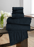 6 Pieces Pure Egyptian Cotton Towel Set – Black $54.99 (RRP $99.99) Free Postage @ Bedding N Bath