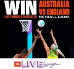 Win a Double Pass to Australia Vs England Netball Game 2 in The JBL Live Lounge at Qudos Bank Arena from Rebel Sport