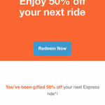 [VIC, NSW, QLD] 50% off (Maximum $20) Express/Max Ride Trip 7-10pm Today @ DiDi (Available in MEL, SYD, BNE)