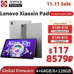 Lenovo Xiaoxin Pad 2022 (10.6" 2K, Android 12, 6GB/128GB, SD680) US$157.99 (~A$245.20) Delivered @ 70mai-Goldway AliExpress