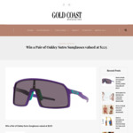 Win a Pair of Oakley Sutro Sunglasses Valued at $225 from Gold Coast Panache