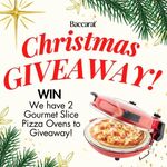 Win 1 of 2 Baccarat Gourmet Slice Pizza Ovens from Baccarat