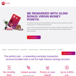 Bonus 10,000 Virgin Money Points (~$50 GC) with New Go Account (10 Eligible Transactions in 60 Days Required) @ Virgin Money