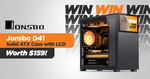 Win a Jonsbo D41 ATX Case with LCD Worth $159 from PLE
